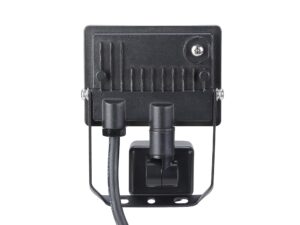 Miniaturka 1 - Naświetlacz LED 10 W z czujnikiem ruchu, tylna obudowa z uchwytem montażowym
