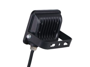 Miniaturka 1 - Tył czarnego naświetlacza LED 20 W radiator i uchwyt