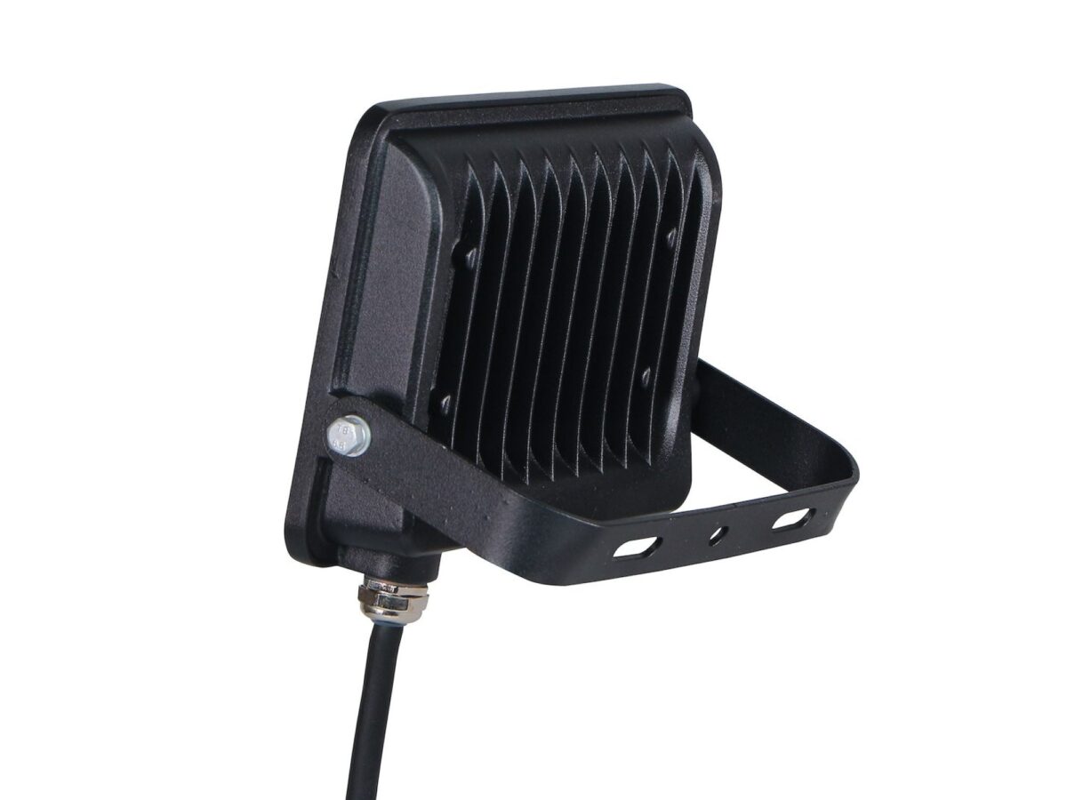 Naświetlacz zewnętrzny LED 30 W 4000 K IP65 czarny