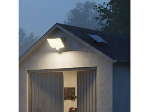 Miniaturka 6 - Naświetlacz solarny LED 600 lm w zewnętrznej aranżacji
