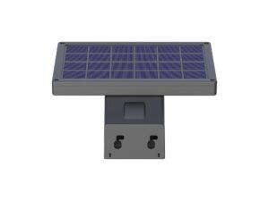 Miniaturka 3 - Tył lampy solarnej 8 W z panelem fotowoltaicznym
