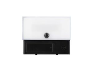 Miniaturka 1 - Naświetlacz solarny LED z czujnikiem ruchu widziany od przodu