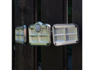 Miniaturka 4 - Trzy reflektory solarnego naświetlacza z czujnikiem ruchu