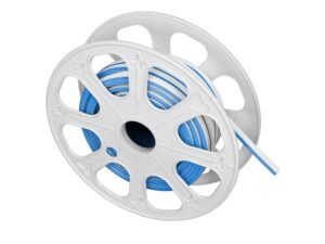 Miniaturka 4 - Neon LED 12 V 25 m niebieski – szpula na białym tle