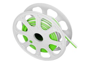 Miniaturka 3 - Neon LED 12 V 25 m zielony – szpula na białym tle