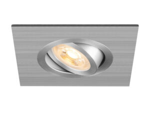 Miniaturka 6 - New Tria 75 XL – kwadratowa oprawa wpuszczana w kolorze aluminium