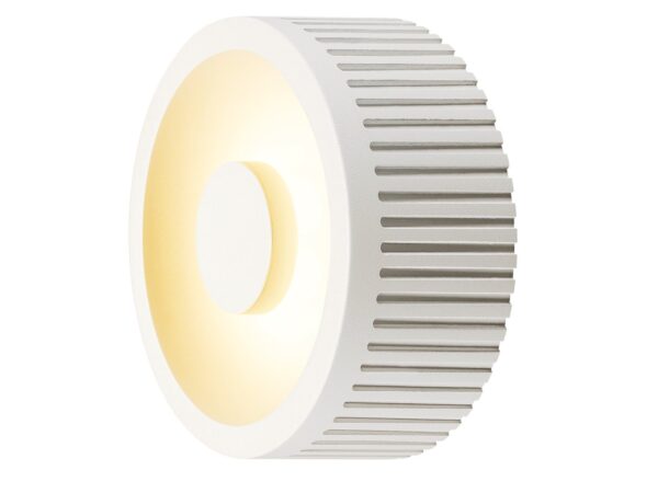 Oprawa ścienno-sufitowa Occuldas 13 biała LED, packshot na białym tle