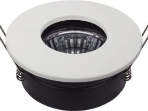 Miniaturka 2 - Białe okrągłe oczko sufitowe Aventira IP65 MR16