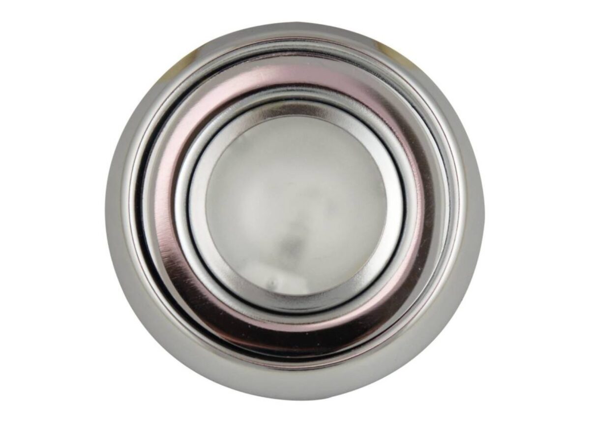 Oprawa sufitowa natynkowa G4 stała chrom 9 cm