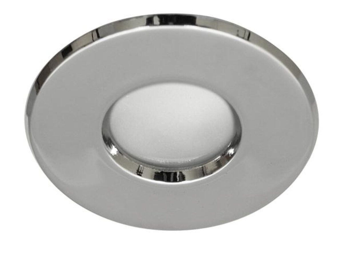Oczko sufitowe hermetyczne MR16 IP65 chrom 8,4 cm