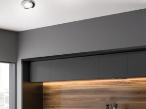Miniaturka 2 - Okrągła szklana oprawa sufitowa LED 10 W w dodatkowej aranżacji