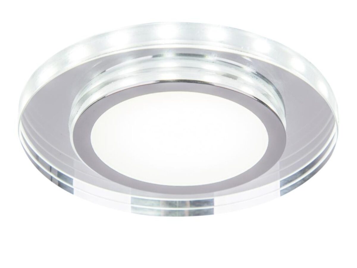 Oczko sufitowe LED okrągłe 12,5 cm ze szkłem 10 W
