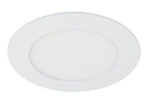 Miniaturka 2 - Białe okrągłe oczko sufitowe LED 17 cm z mlecznym dyfuzorem