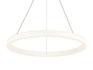 Miniaturka 2 - Lampa wisząca One 60 LED biała, widok całej oprawy