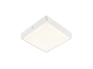 Miniaturka 2 - Biała oprawa Ainos Square Sensor z mlecznym dyfuzorem LED