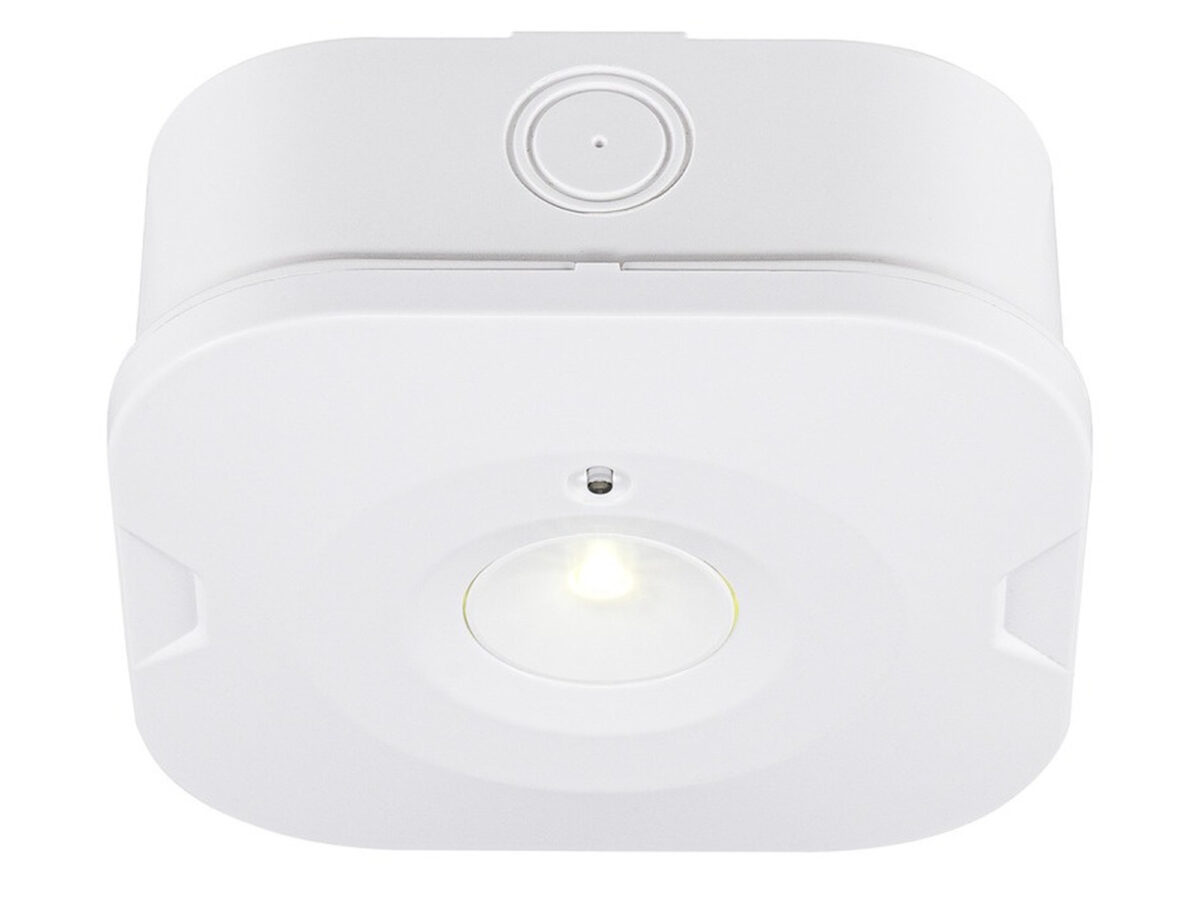 Oprawa awaryjna P-Light LED 11 cm biała 6000 K