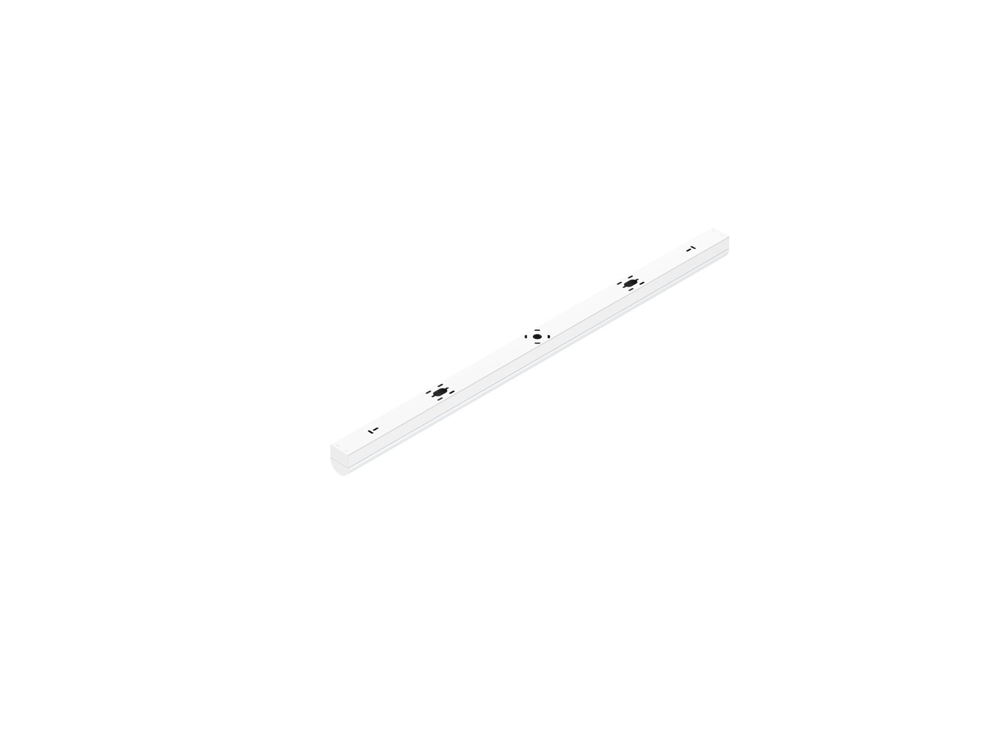 Biała oprawa Batten P 1200 52 LED, drugie ujęcie profilu