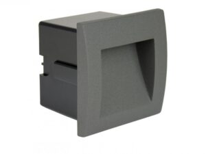 Miniaturka 4 - Oprawa do zabudowy LED MUR-LED M2029 9 cm ciemny popiel