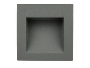 Miniaturka 1 - Oprawa do zabudowy LED MUR-LED M2029 9 cm ciemny popiel – zdjęcie 2