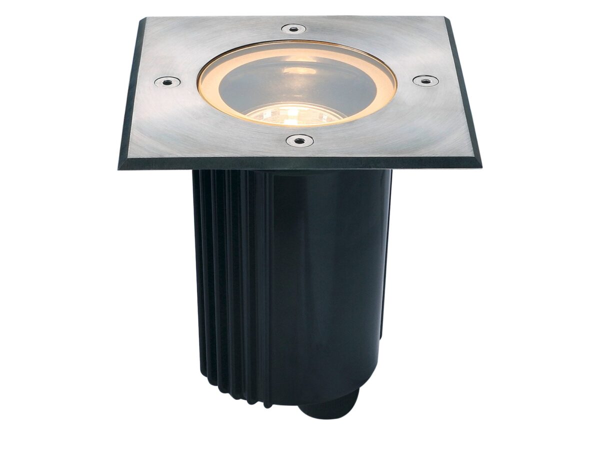 Oprawa dogruntowa Dasar 115 kwadratowa GU10 IP67 stal 316
