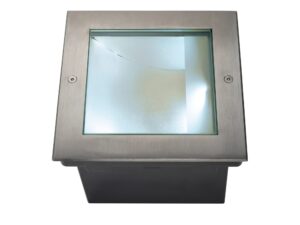 Miniaturka 2 - Oprawa dogruntowa Dasar 225 LED z kwadratową ramką ze stali nierdzewnej