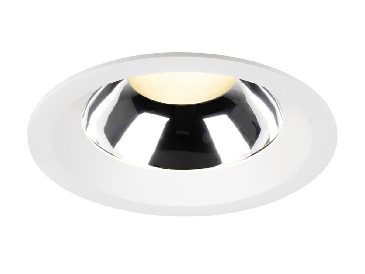 Oprawa wpuszczana LED IP54 Downlight C Ø17,6–22,6 cm biała