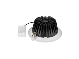 Miniaturka 7 - Oprawa wpuszczana LED Downlight C 200 24 W DALI – radiator, klipsy i zasilacz