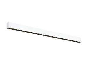 Miniaturka 2 - Biało-czarna oprawa liniowa Glenos Pro 129 cm LED, 4000 K