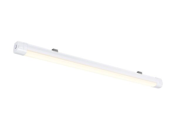 Oprawa hermetyczna LED Waterproof V Easy 125 cm biała – świecąca