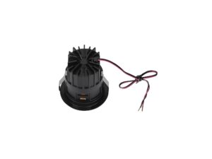 Miniaturka 9 - Oprawa Horn Magna LED czarno-złota, detal wykończenia