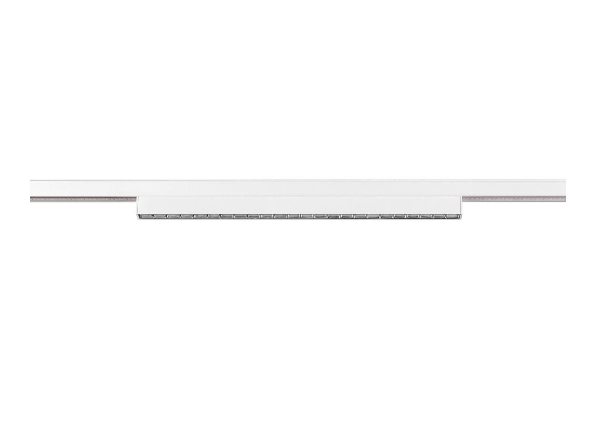Oprawa szynowa IN-Line 44 48 V biała – widok całej lampy LED
