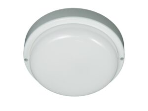 Miniaturka 1 - Biała oprawa kanałowa okrągła LED 8 W na białym tle