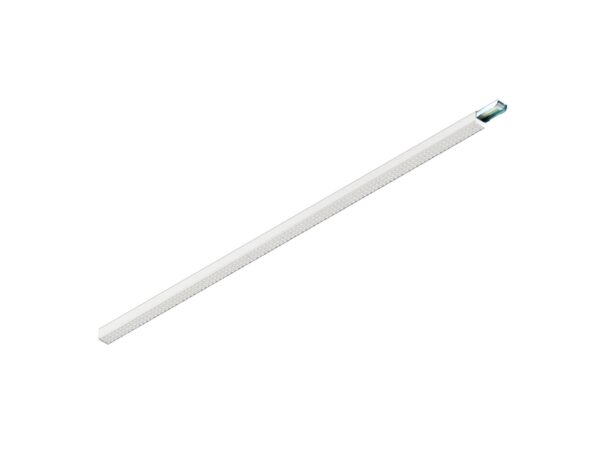 Biała oprawa liniowa Easylight 250 cm LED DALI-2, widok z przodu