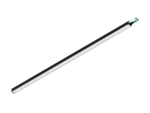 Miniaturka 1 - Czarna oprawa liniowa Easylight 250 cm LED DALI-2, widok z przodu