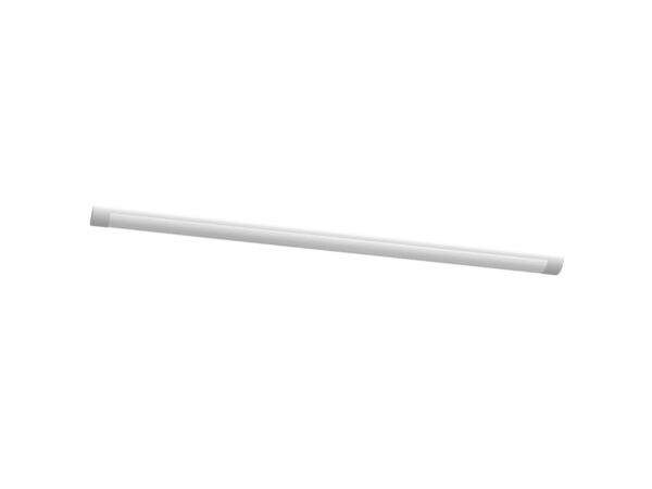 Biała oprawa liniowa LED 120 cm 36 W – pełny widok na białym tle