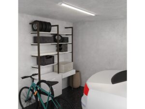 Miniaturka 3 - Oprawa liniowa LED sufitowa w suchym garażu