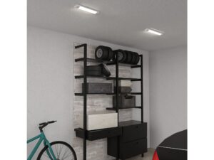 Miniaturka 3 - Oprawy liniowe LED sufitowe w suchym garażu