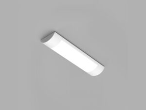 Miniaturka 2 - Biała oprawa LED 9 W pod sufitem włączona