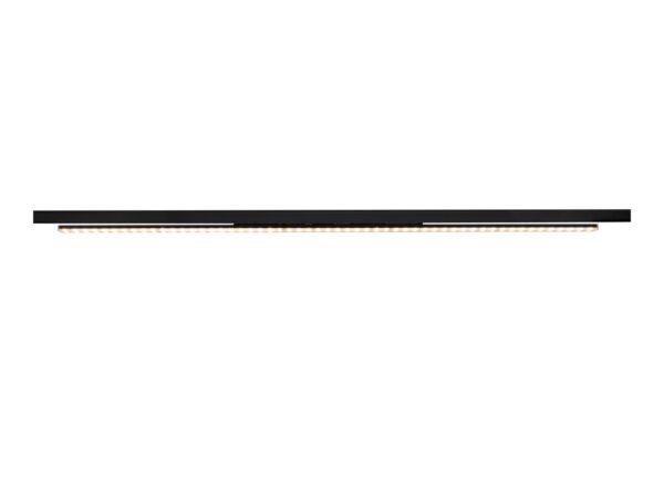 Czarna oprawa liniowa Sight Easy 150 cm do szyny 3-fazowej