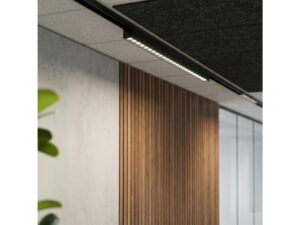 Miniaturka 4 - Liniowa czarna listwa LED na szynie magnetycznej, rozmieszczenie punktów