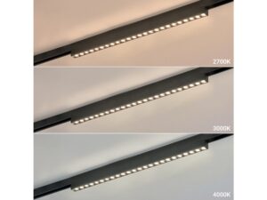 Miniaturka 2 - Liniowa oprawa szynowa z soczewkami i barwami LED 2700 K, 3000 K, 4000 K