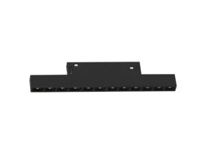 Miniaturka 5 - Czarna oprawa liniowa magnetyczna LED 12 W CCT 19,6 cm na białym tle