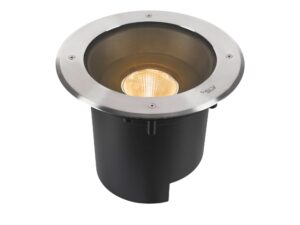 Miniaturka 2 - Oprawa najazdowa Dasar XL z widoczną obudową i okrągłą pokrywą