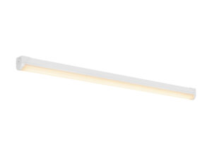 Miniaturka 8 - Biała oprawa natynkowa Industry Batten V 1200 LED na białym tle