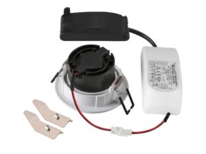 Miniaturka 6 - Oprawa wpuszczana New Tria 68 LED Dim-to-Warm, tylna część i zasilacz