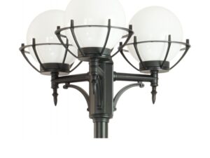 Miniaturka 1 - Lampa parkowa KULE Z KOSZYKIEM 200 OGMWN 3 KPO, drugi widok