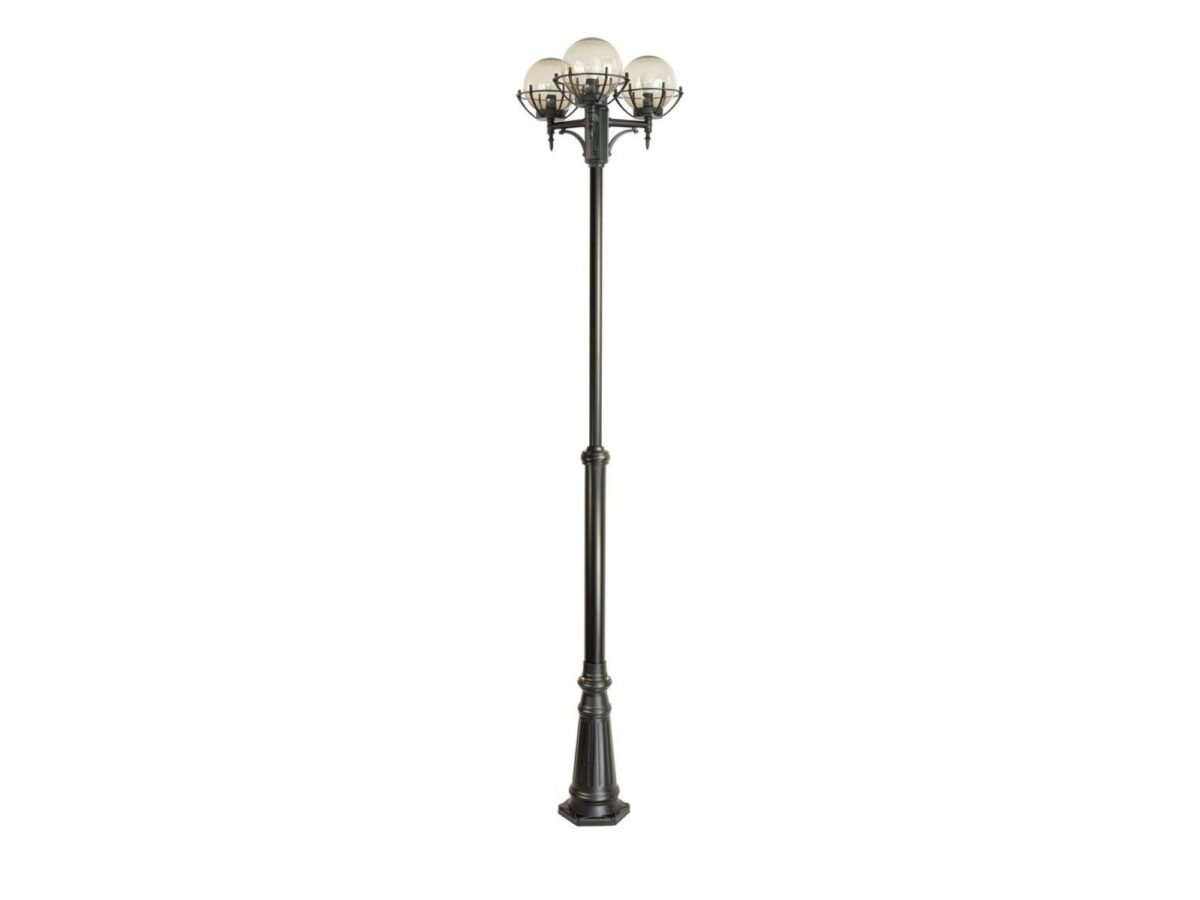 Lampa parkowa KULE Z KOSZYKIEM 200 OGMWN 3 KPO