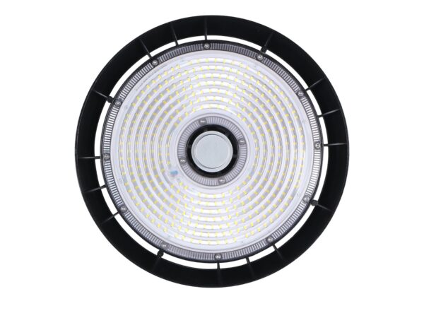 Oprawa przemysłowa LED High Bay 200 W czarna widok od dołu