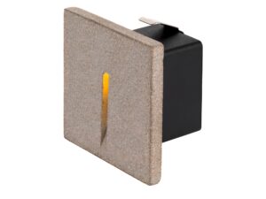 Miniaturka 1 - Oprawa ścienna Concreto El 15 lm w widoku bocznym