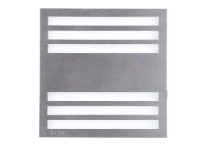 Miniaturka 9 - Oprawa schodowa LED 230 V biało-srebrna światło ciepłe 3000 K na białym tle